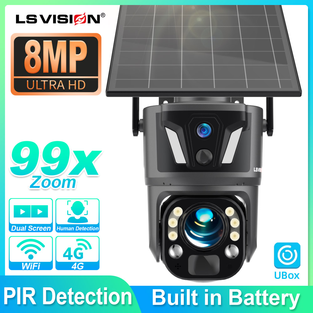 Home Security Wifi Camera - Cámaras de Vigilancia para Exteriores LS