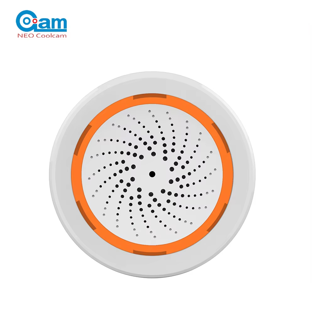 Home Security Tips - Coolcam-alarma de sirena inteligente Tuya Zigbee