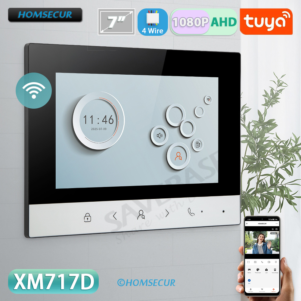 Home Security Video - Monitor Interior Inteligente Tuya con WIFI,