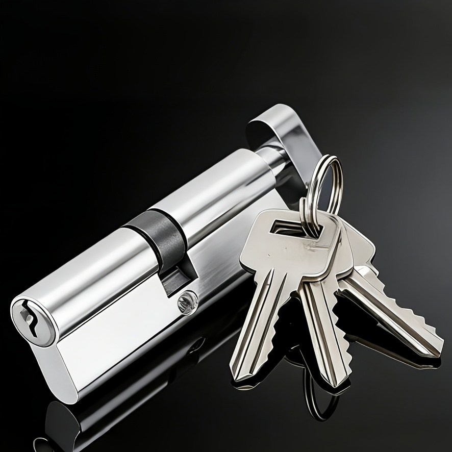 Home Security Safe - 1 cilindro de cerradura para manija