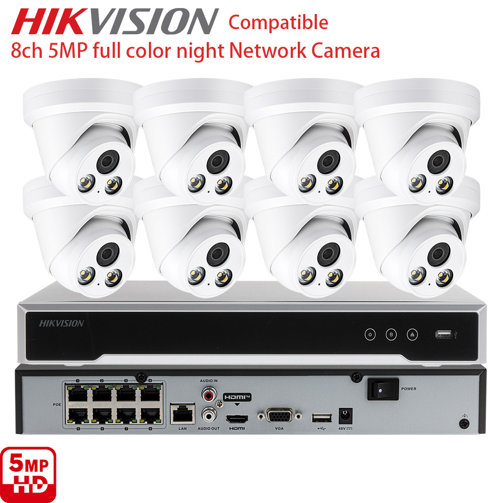 Home Security System Hikvision - Sistema de Cámaras de Seguridad CCTV