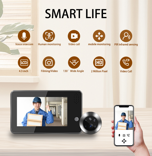 Home Security Video - Videoportero Inteligente WiFi Tuya Smartlife de