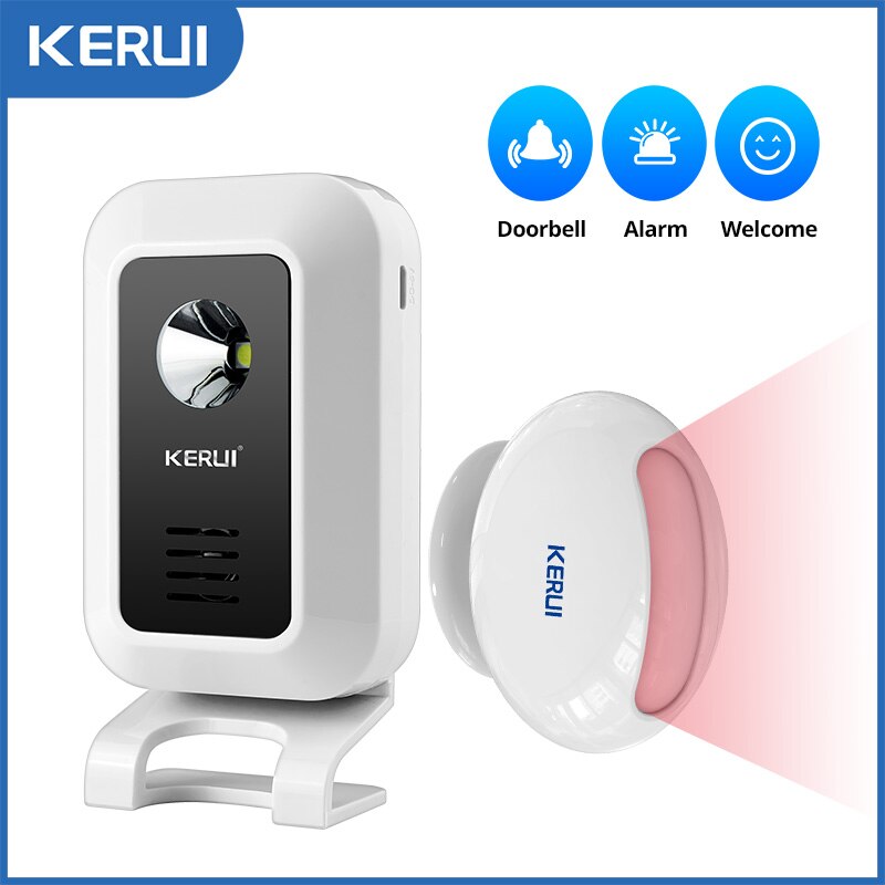 Home Security Gate - KERUI-alarma de seguridad con Sensor de