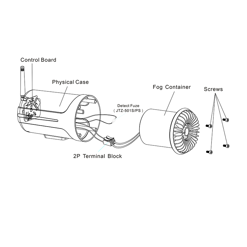 Home Security Fog System - Dispositivos de Seguridad Inteligente, Generador de