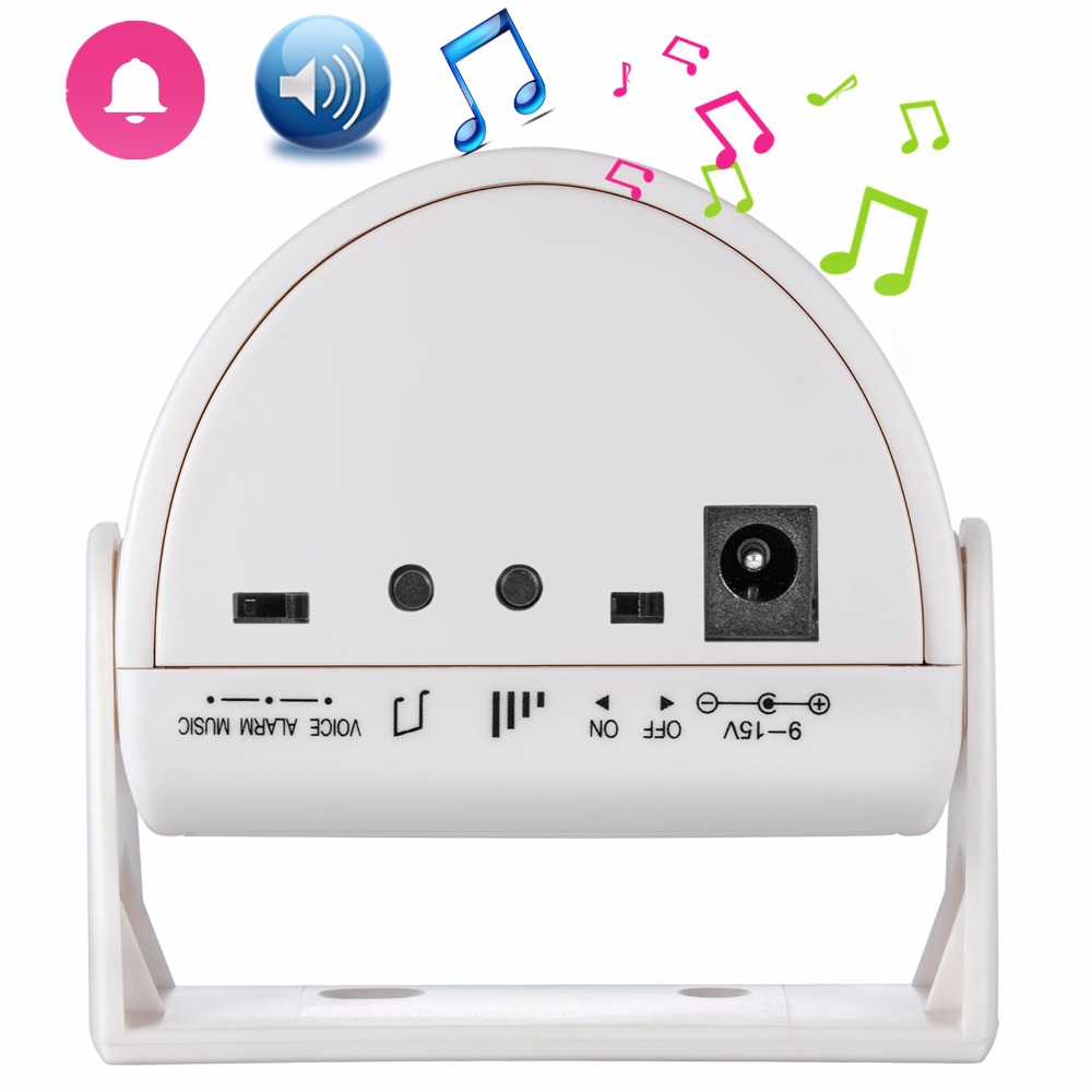 Home Security Gate - 32 canciones Bienvenido timbre infrarrojo timbre