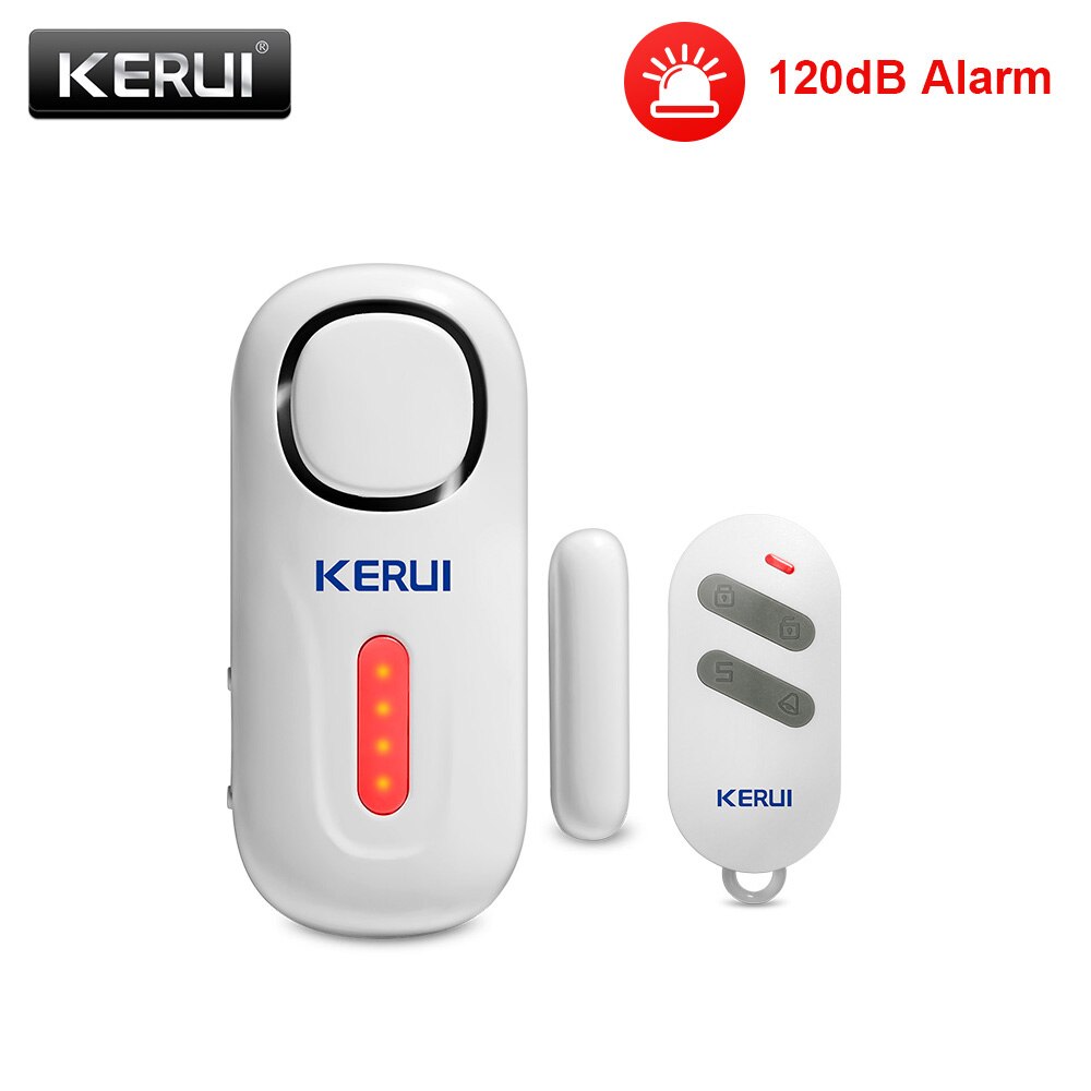 Home Security Installation - KERUI 120DB inalámbrico puerta/ventana entrada seguridad