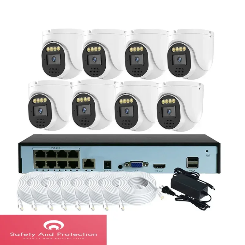 Home Security And Camera System - Kit de Cámara de Seguridad CCTV