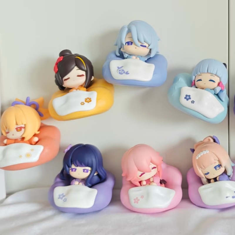 Home Security Box - Imán de nevera Chibi de Genshin