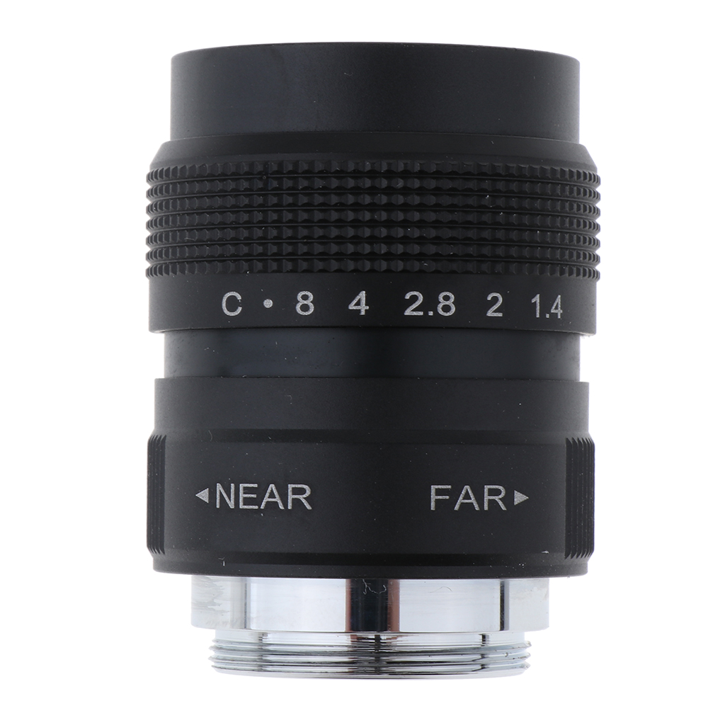 Lente CCTV de 25 mm F1.4 con A - Home Security Ring Camera reseña y precio