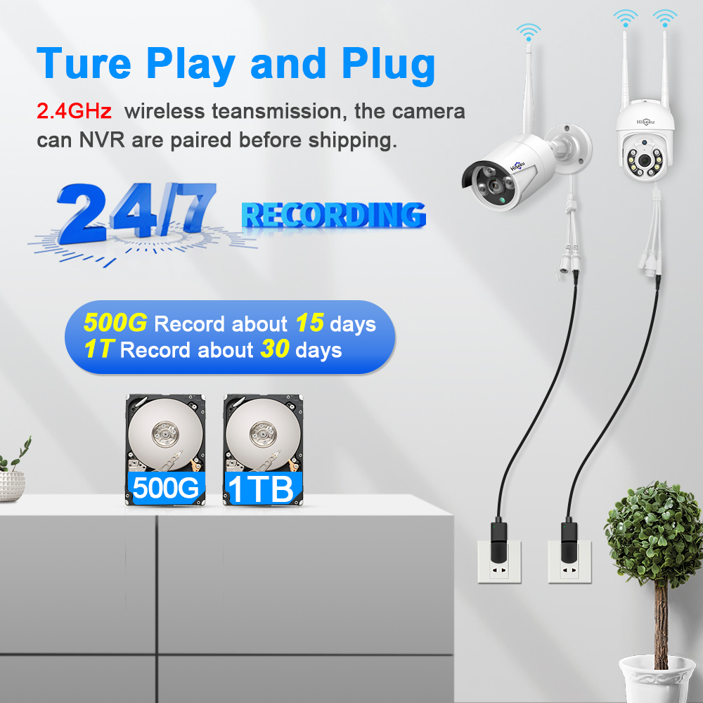 Kit de seguridad con cámara IP - Home Security Wifi Camera reseña y precio