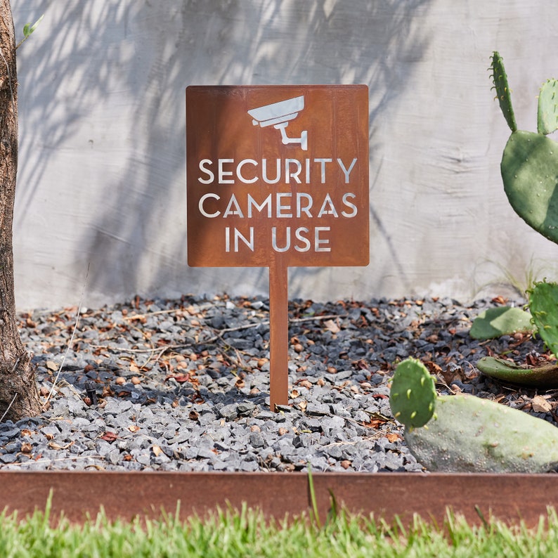 Letrero de Seguridad para Jard - Home Security Number reseña y precio
