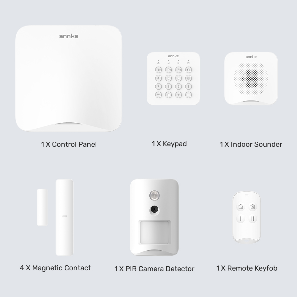 ANNKE Sistema de alarma inalám - Keypad Alarm Panel reseña y precio