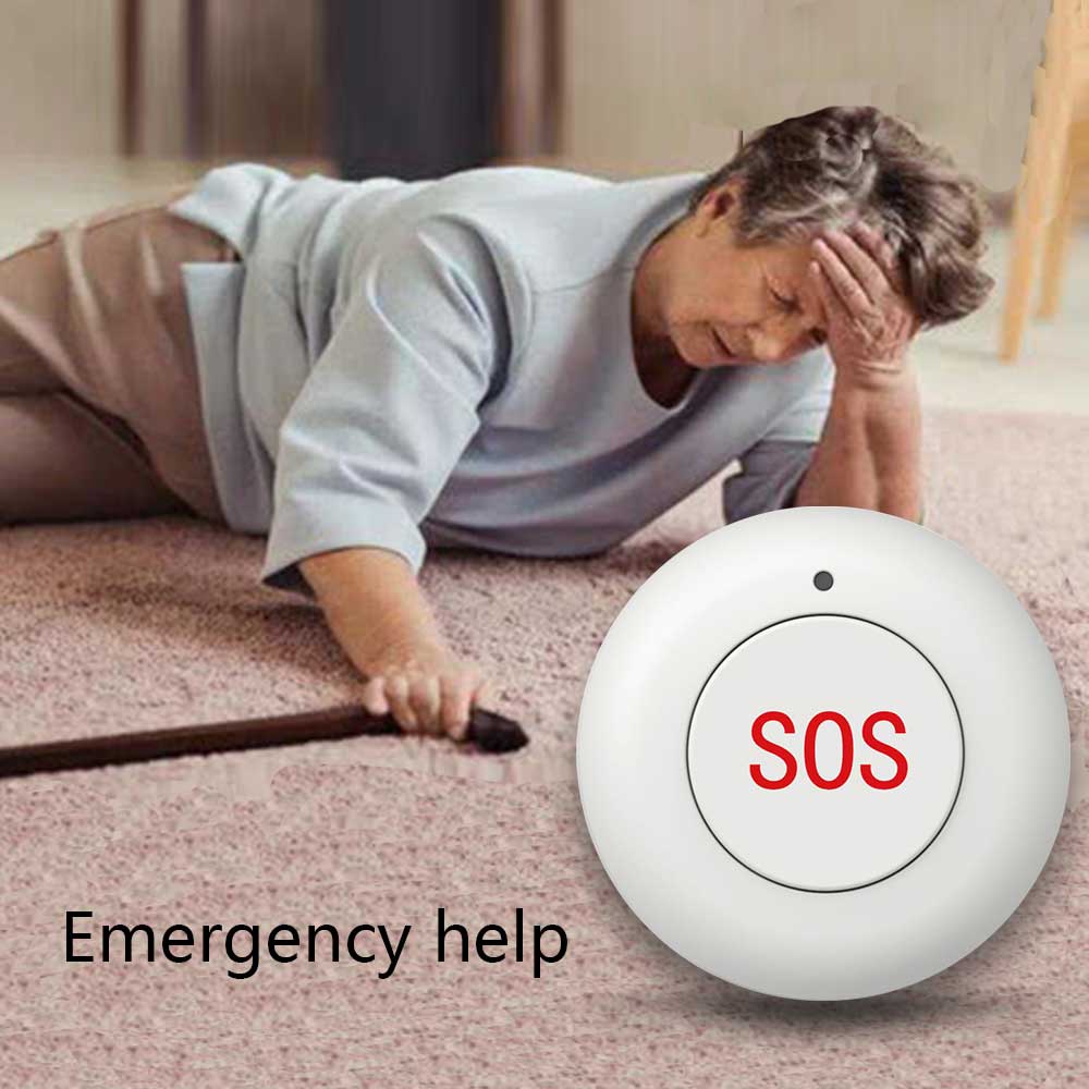 Botón SOS inalámbrico para pue - Home Security Gate reseña y precio