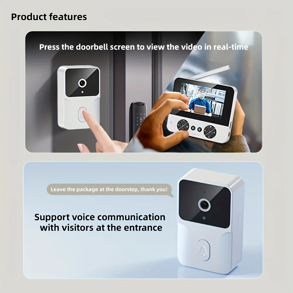Cámara de videoportero intelig - Home Security Ring Camera reseña y precio