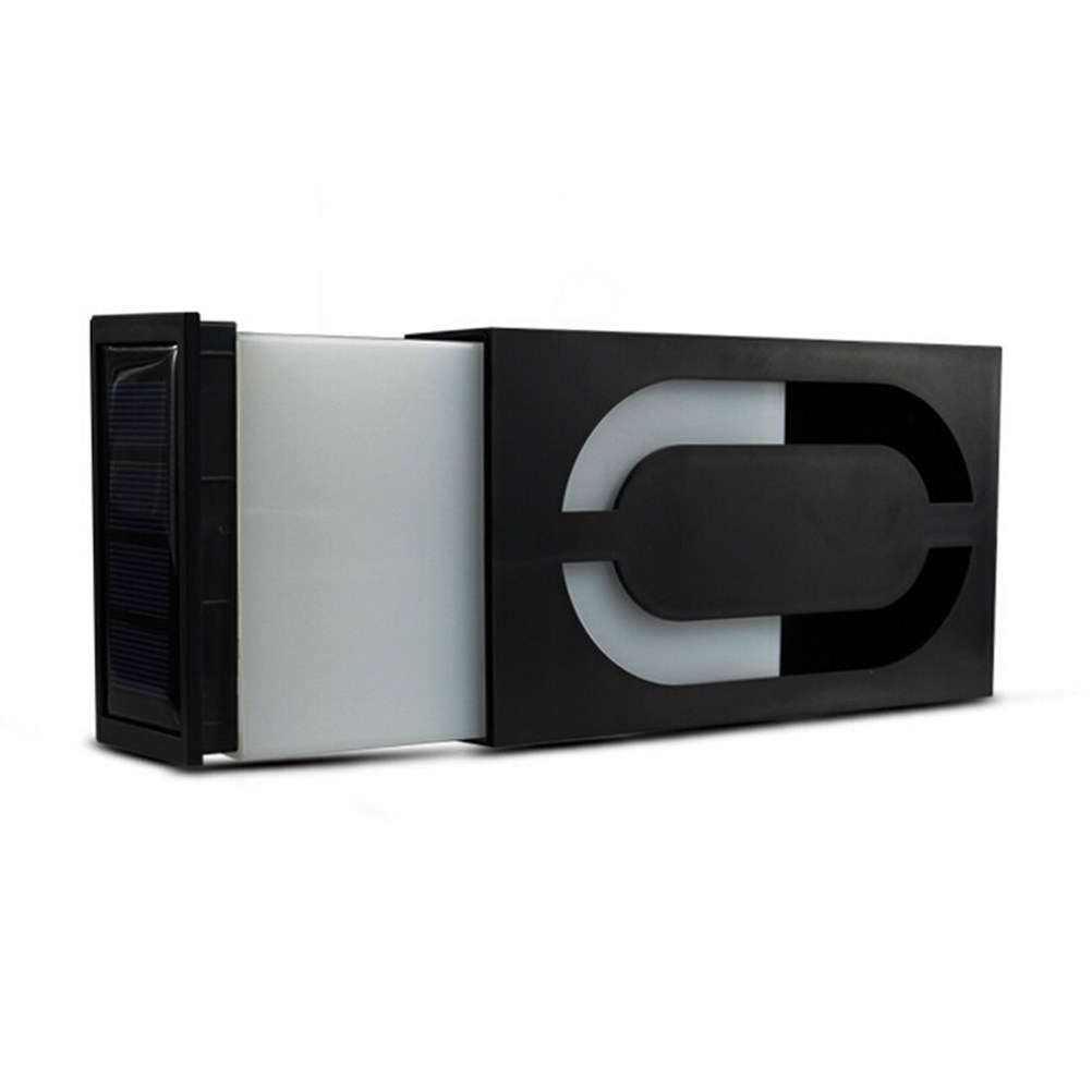 Placa de puerta con número sol - Home Security Number reseña y precio