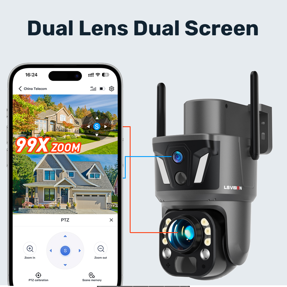 Cámaras de Vigilancia para Ext - Home Security Wifi Camera reseña y precio