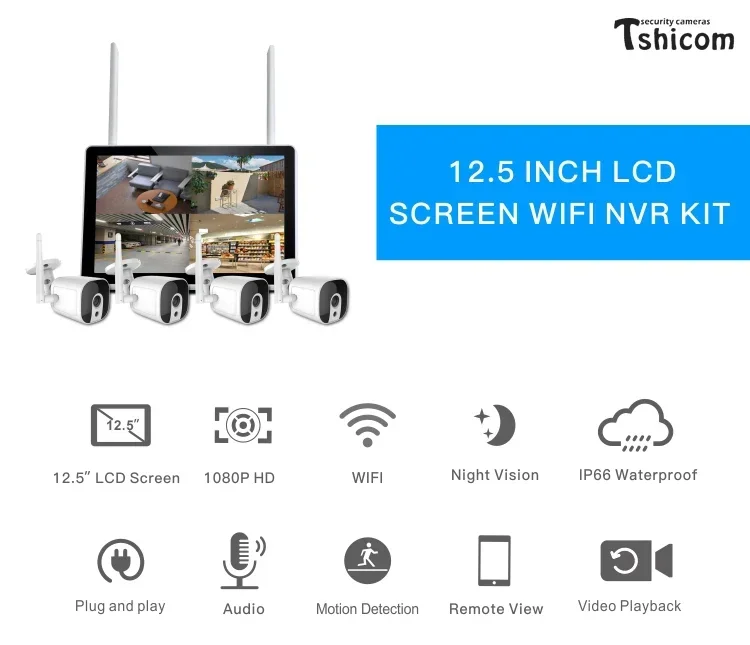 Kit NVR Wi-Fi Inteligente TUYA - Home Security And Camera System reseña y precio