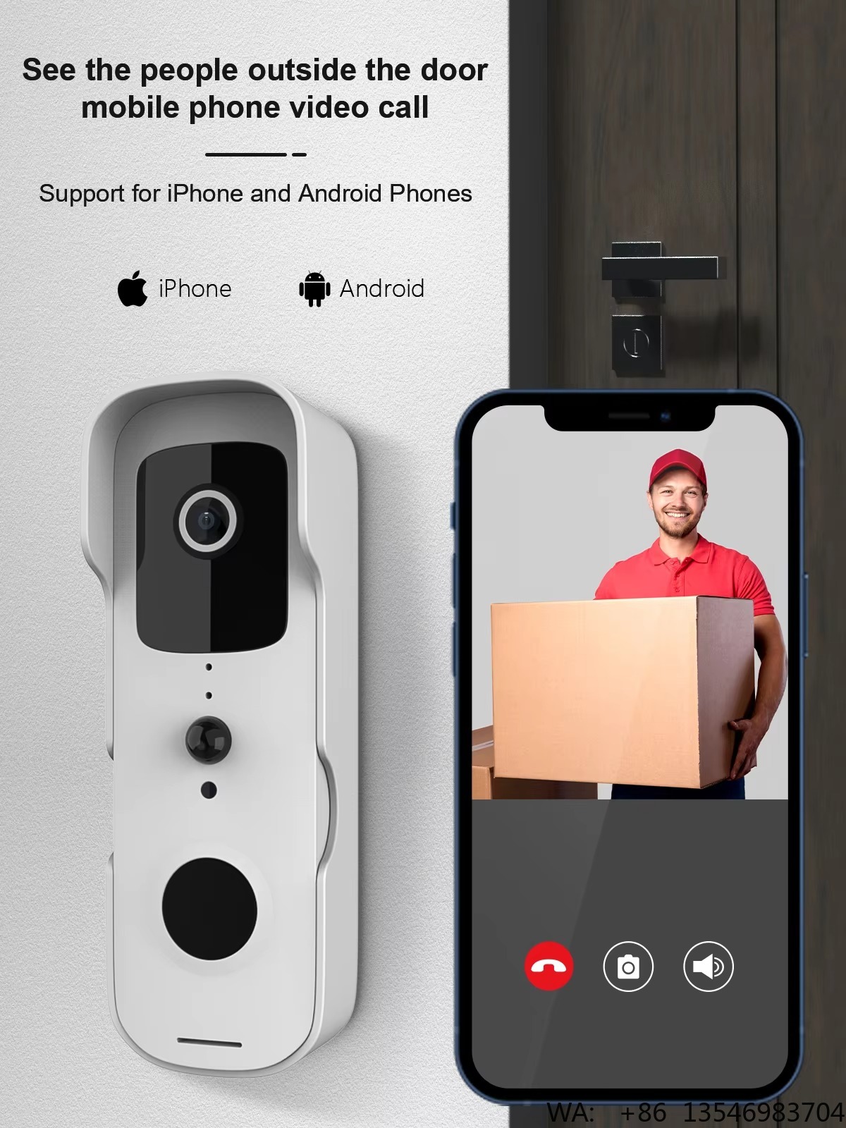 VESAFE - Timbre Inteligente pa - Home Security Ring Camera reseña y precio