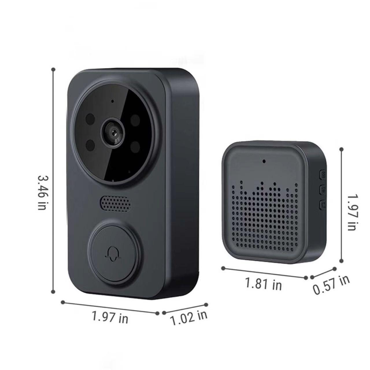 Timbre Inteligente WiFi Tuya p - Home Security Video reseña y precio