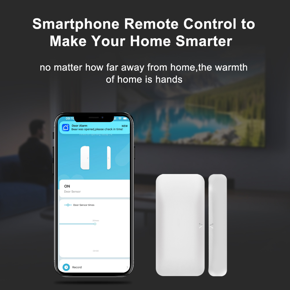 Sensor Inalámbrico Zigbee Tuya - Home Security Gate reseña y precio