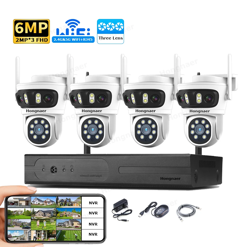 Kit de Sistema de Cámara de Se - Home Security Wifi Camera reseña y precio