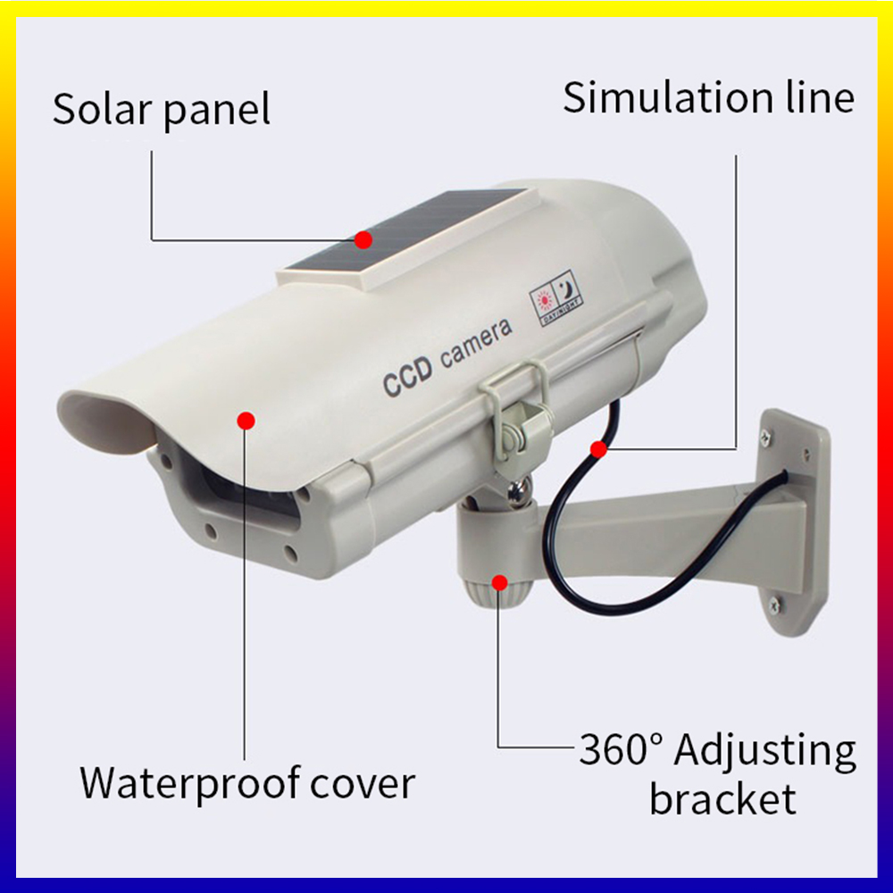 Cámara Solar de Simulación, Im - Home Security Tips reseña y precio