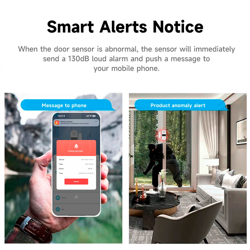 Sensor de Contacto Inalámbrico - Home Security Gate reseña y precio