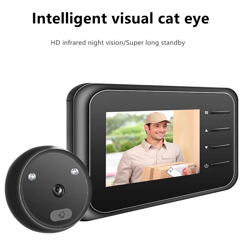 Timbre con mirilla de vídeo de - Home Security Ring Camera reseña y precio