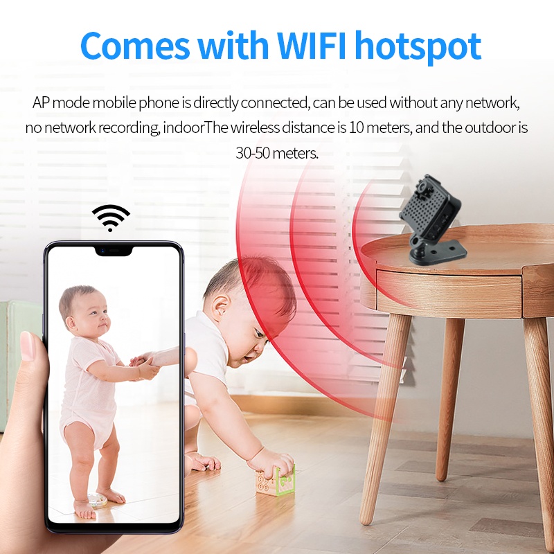 Mini Cámara Wifi de Alta Calid - Home Security Video reseña y precio