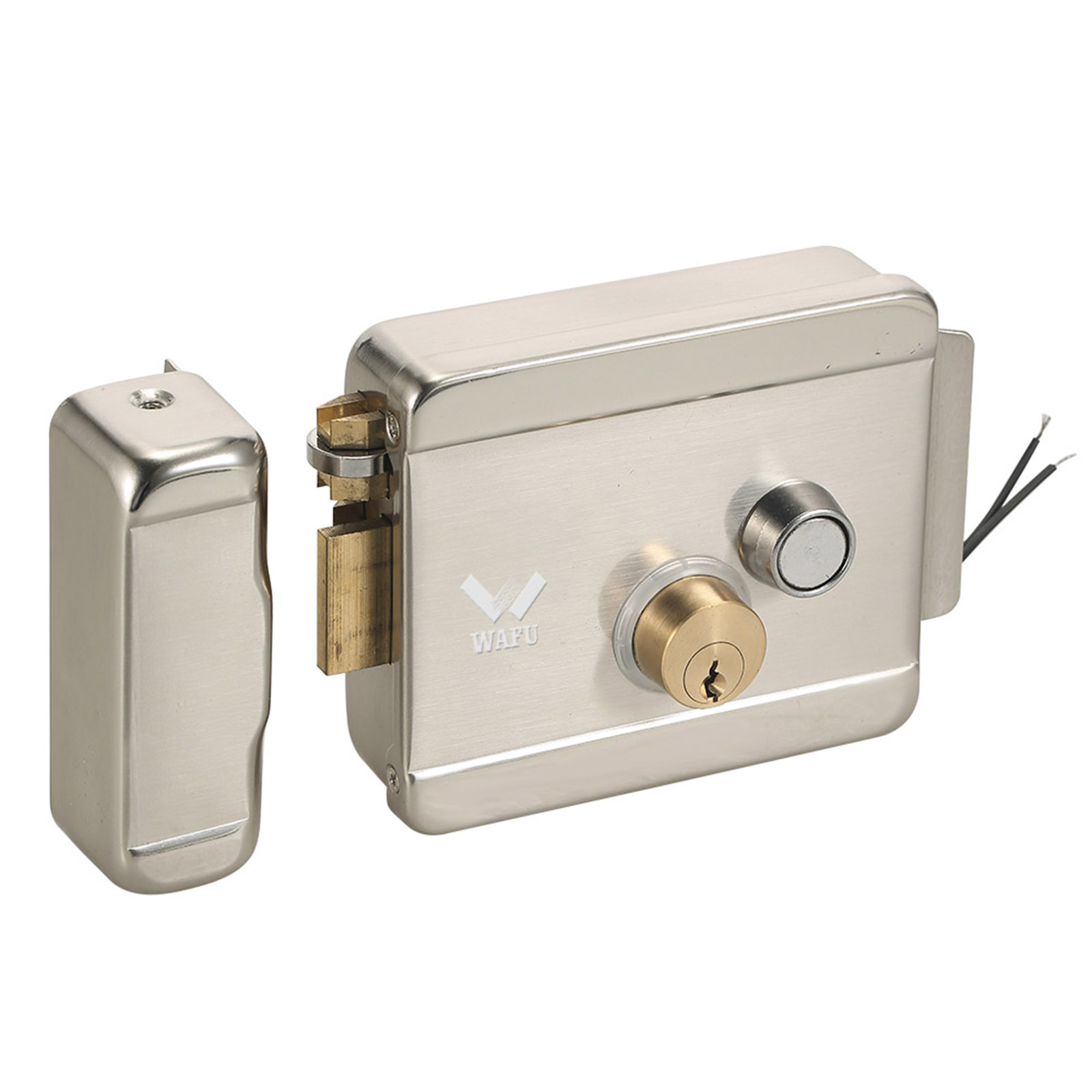 WAFU-cerradura de puerta eléct - Home Security Gate reseña y precio