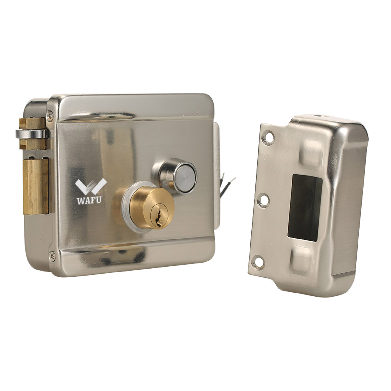 WAFU-cerradura de puerta eléct - Home Security Gate reseña y precio