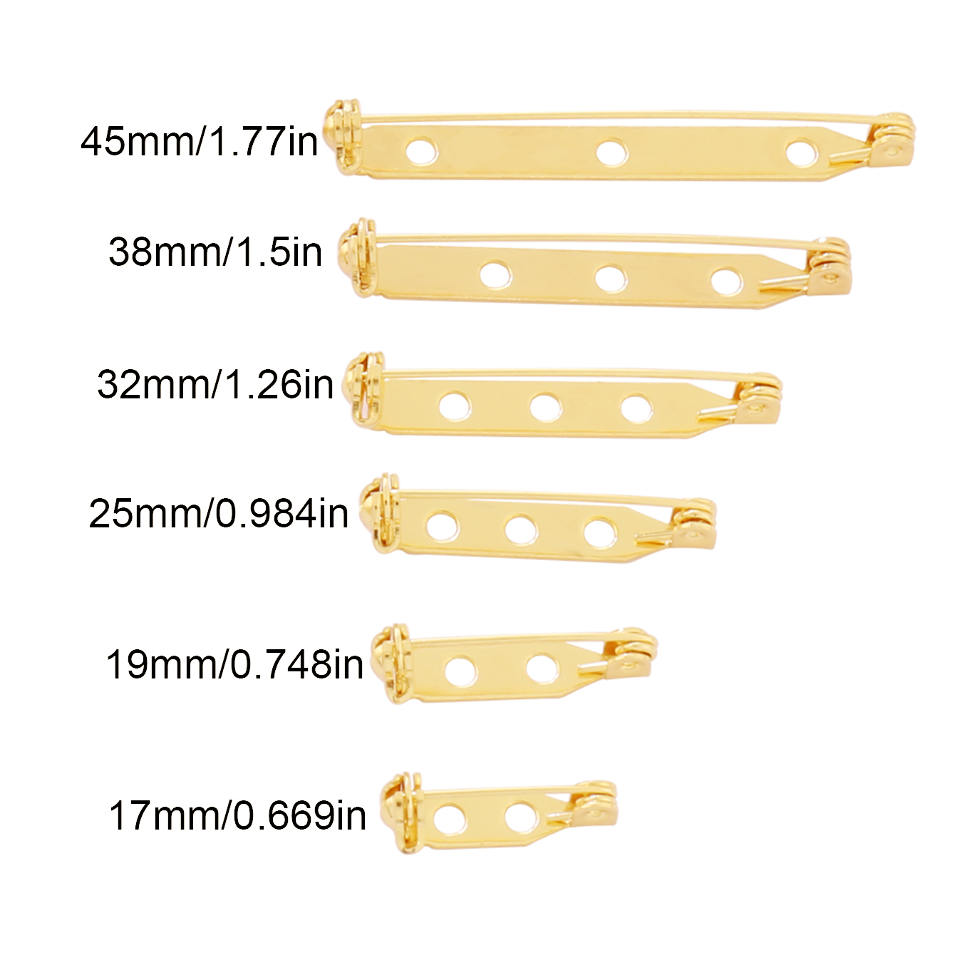 10 Uds. De broches de 17-45mm, - Home Security Safe reseña y precio