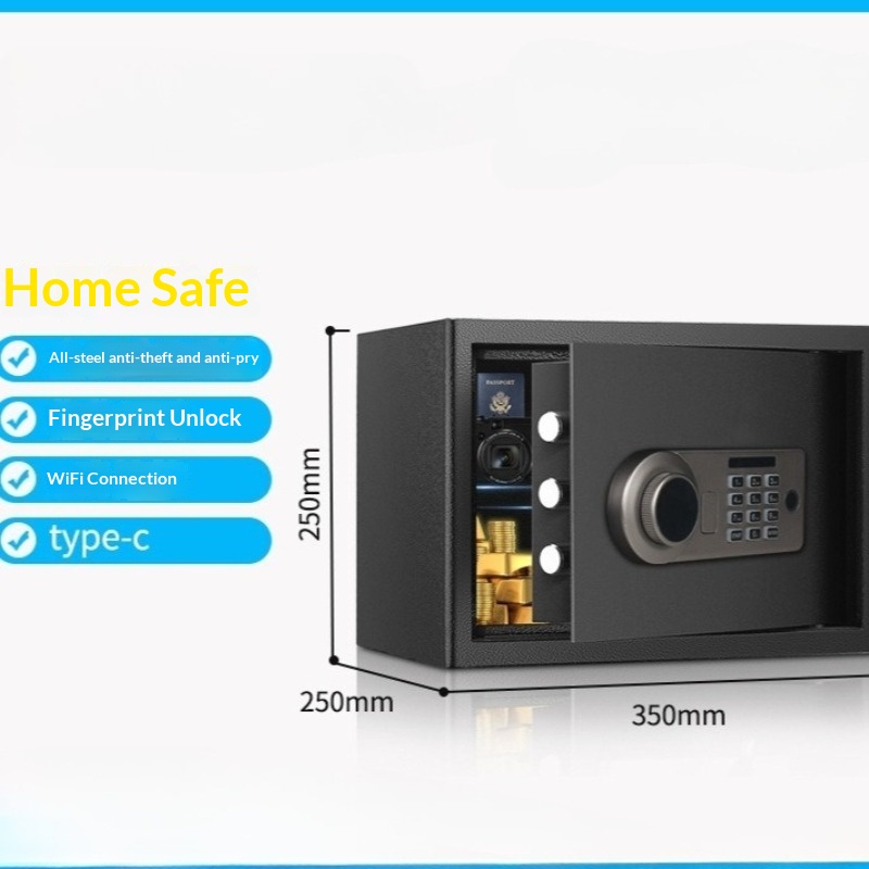 Caja fuerte con contraseña ele - Home Security Safe reseña y precio