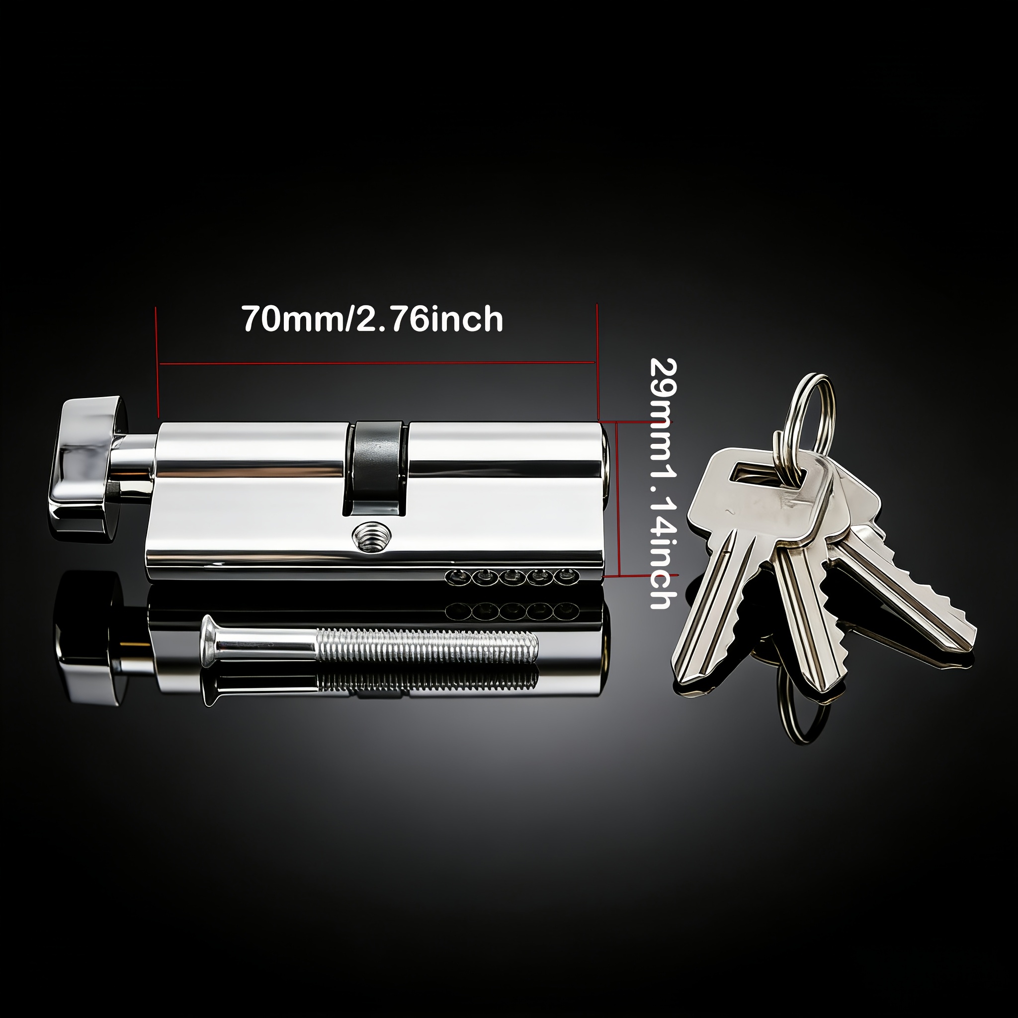 1 cilindro de cerradura para m - Home Security Safe reseña y precio