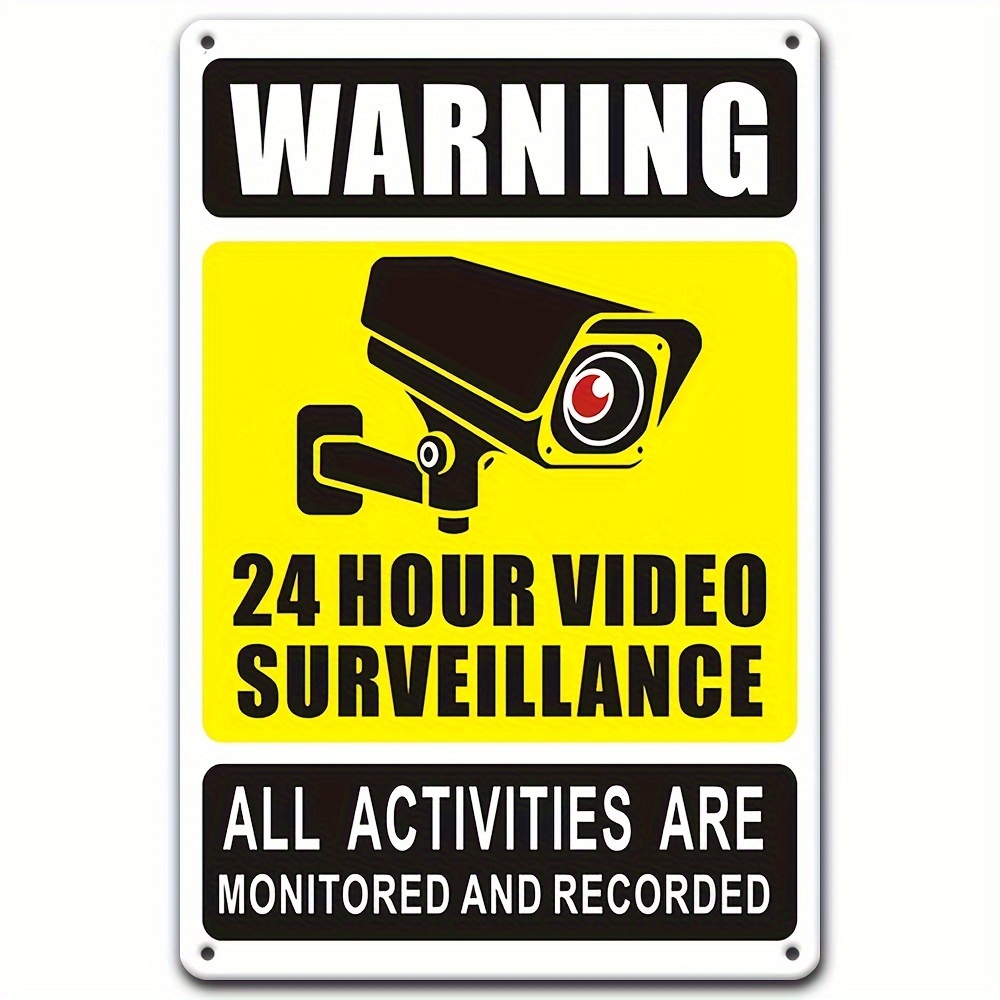 Señal de advertencia de videov - Home Security Video reseña y precio