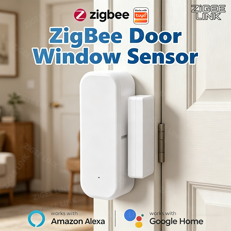 Sensor ZigBee para puerta y ve - Home Security Gate reseña y precio