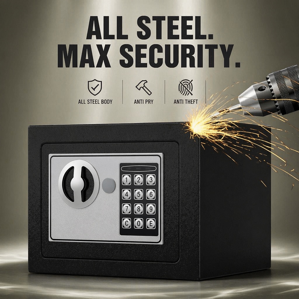 Caja Fuerte Electrónica Digita - Home Security Tips reseña y precio