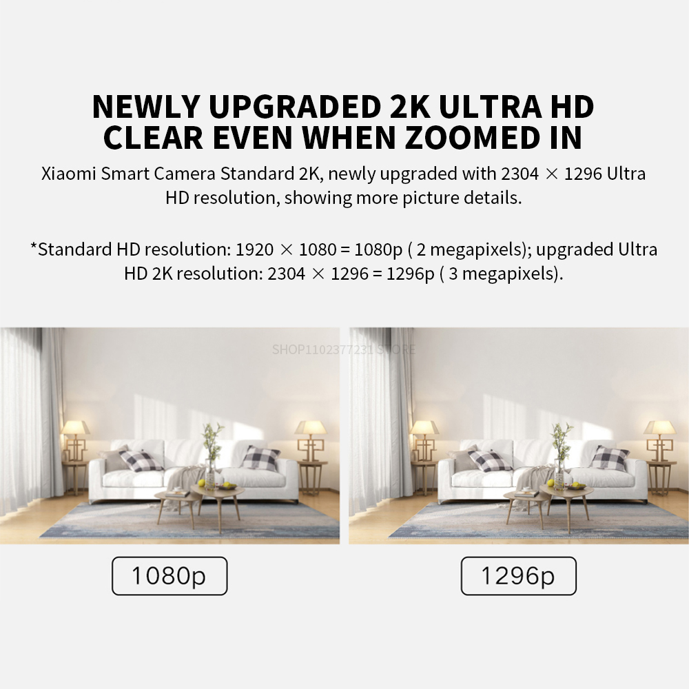 Xiaomi cámara IP inteligente 2 - Xiaomi Home Security Camera 2K reseña y precio