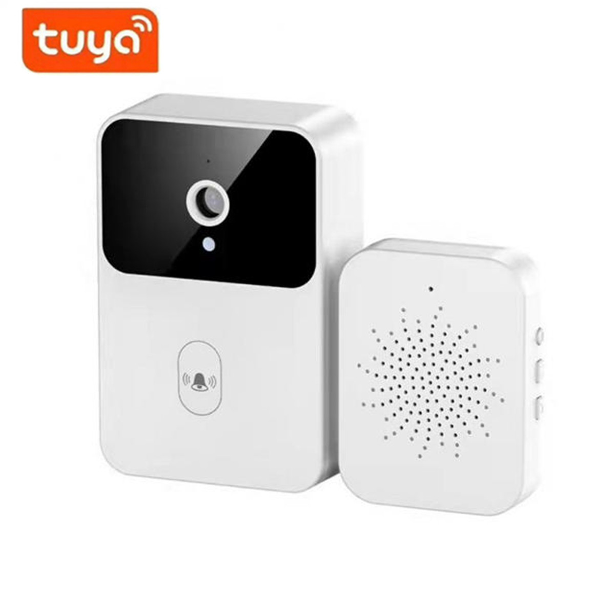 Timbre inalámbrico WiFi Tuya c - Home Security Video reseña y precio