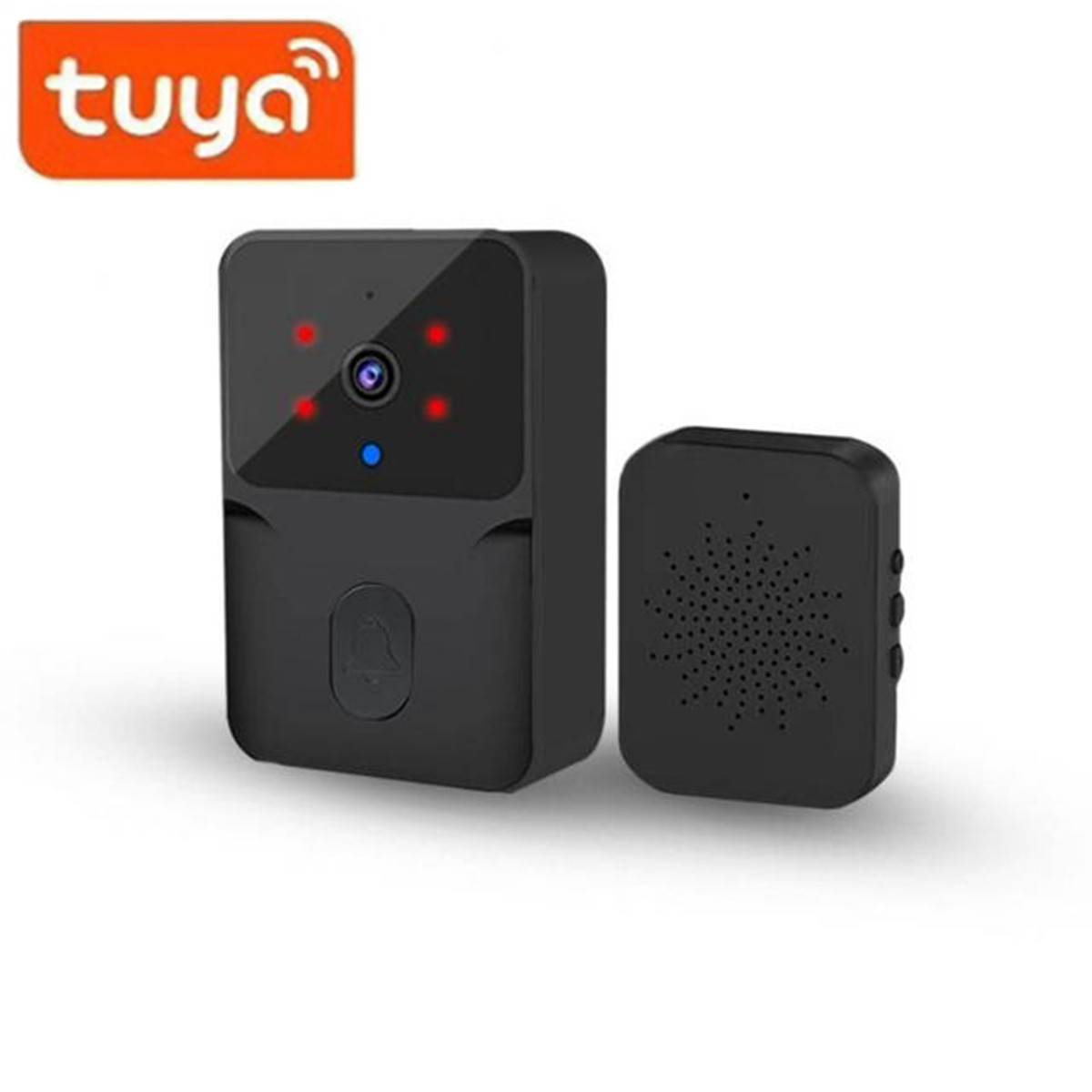 Timbre inalámbrico WiFi Tuya c - Home Security Video reseña y precio