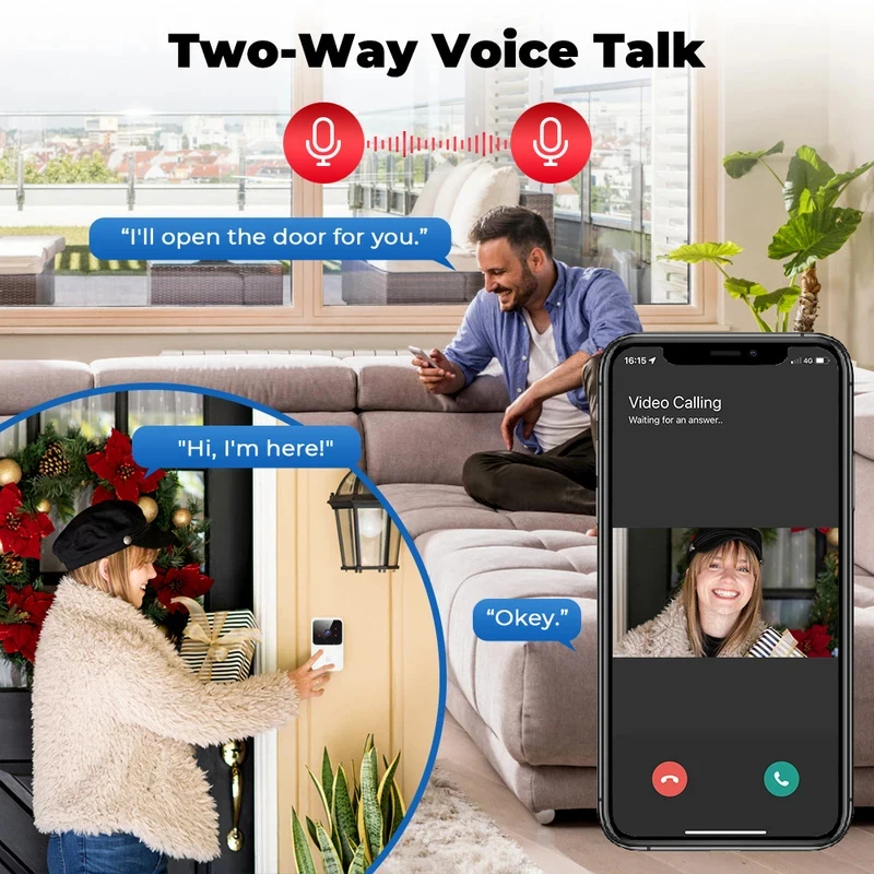 Videoportero WiFi Inteligente  - Home Security Video Systems reseña y precio