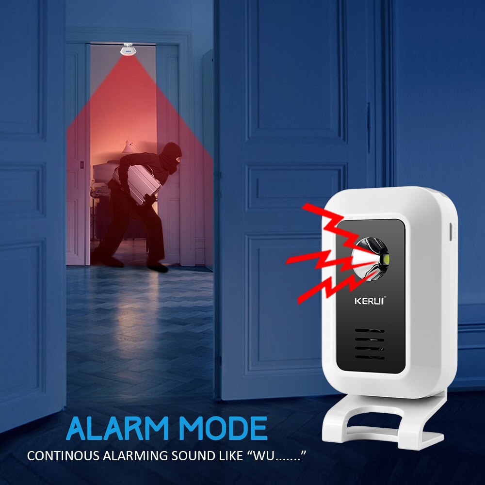 KERUI-alarma de seguridad con  - Home Security Gate reseña y precio