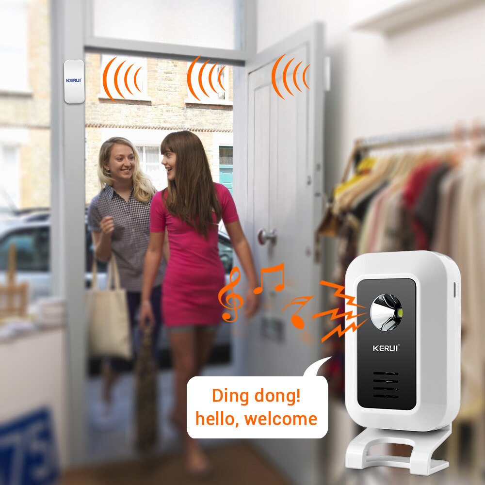 KERUI-alarma de seguridad con  - Home Security Gate reseña y precio
