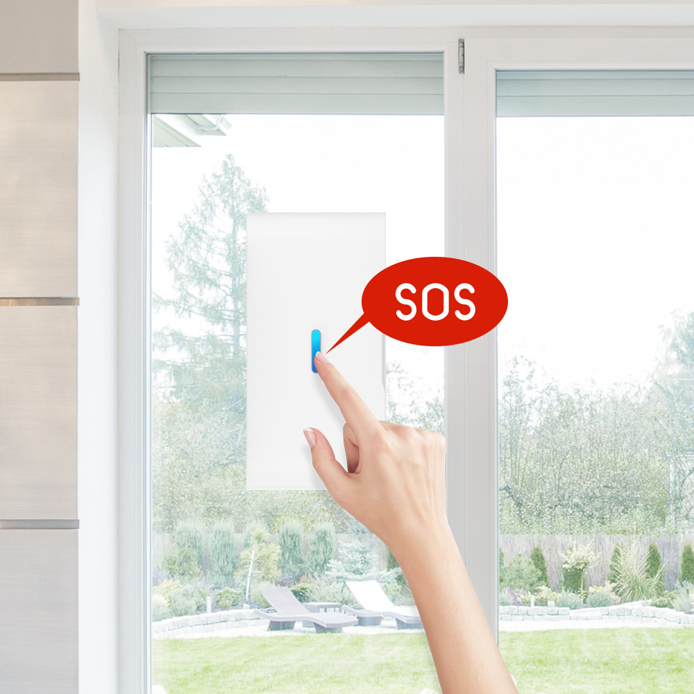 Sensor Inalámbrico de Vibració - Home Security Gate reseña y precio