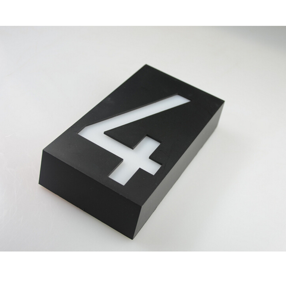 Luz digital para placa de puer - Home Security Number reseña y precio