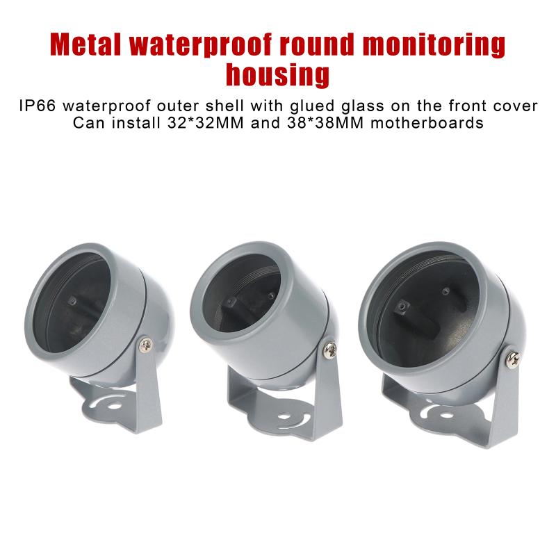 Cubierta metálica impermeable  - Home Security Ring Camera reseña y precio