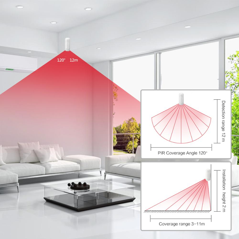 Mini Detector infrarrojo PIR i - Home Security Installation reseña y precio