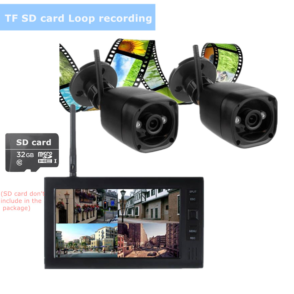 Sistema de seguridad cctv lcd  - Home Security And Camera System reseña y precio