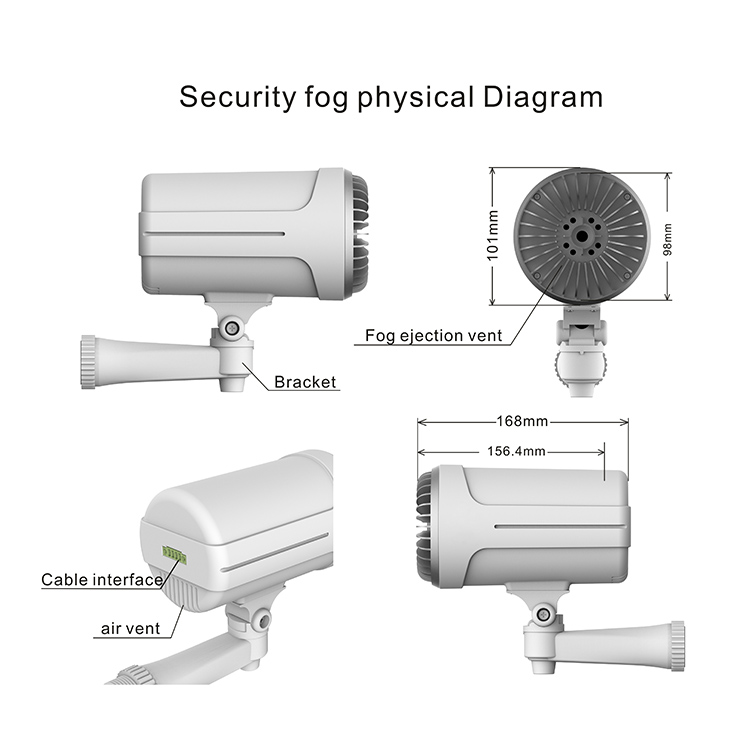 Kit generador de alarma de seg - Home Security Fog System reseña y precio