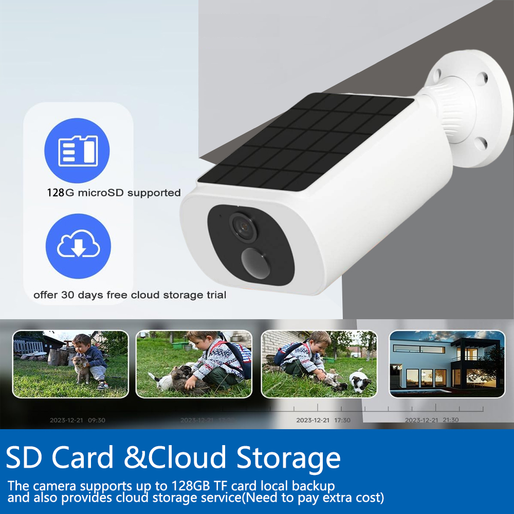 Cámara de seguridad Solar Tuya - Home Security Tips reseña y precio